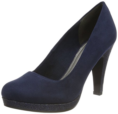 Marco Tozzi Damen 22441 Pumps, blau (navy comb), 36 EU von MARCO TOZZI