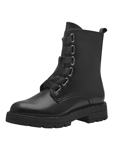 Marco Tozzi Damen Bootie Laced 2-25275-43 Mode-Stiefel, Black, 40 EU Weit von MARCO TOZZI