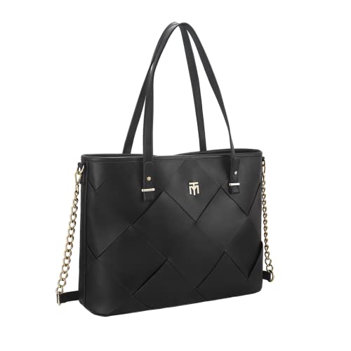 Marco Tozzi Damen Handtasche 2-2-61038-29 Schultertasche, Black von MARCO TOZZI