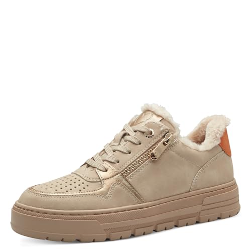 Marco Tozzi Damen Laced 2-23755-43 Sneaker, Sand Comb, 40 EU von MARCO TOZZI