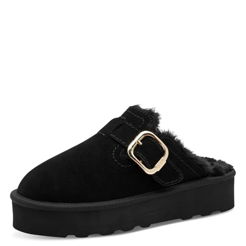 Marco Tozzi Damen by Guido Maria Kretschmer Pantolette 2-87300-45 Hausschuh, Black, 40 EU von MARCO TOZZI