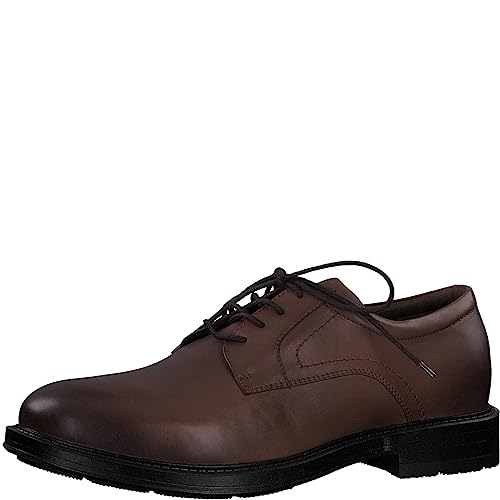 MARCO TOZZI by Guido Maria Kretschmer Herren Schnürschuhe aus Leder Elegant, Braun (Cognac), 42 von MARCO TOZZI