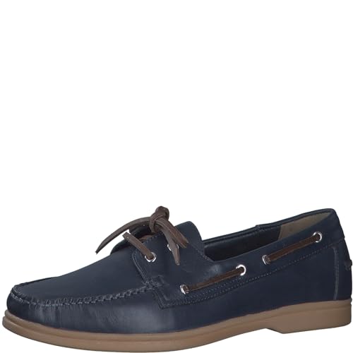 MARCO TOZZI by Guido Maria Kretschmer Herren Schnürschuhe aus Leder Elegant, Blau (Navy), 42 EU von MARCO TOZZI