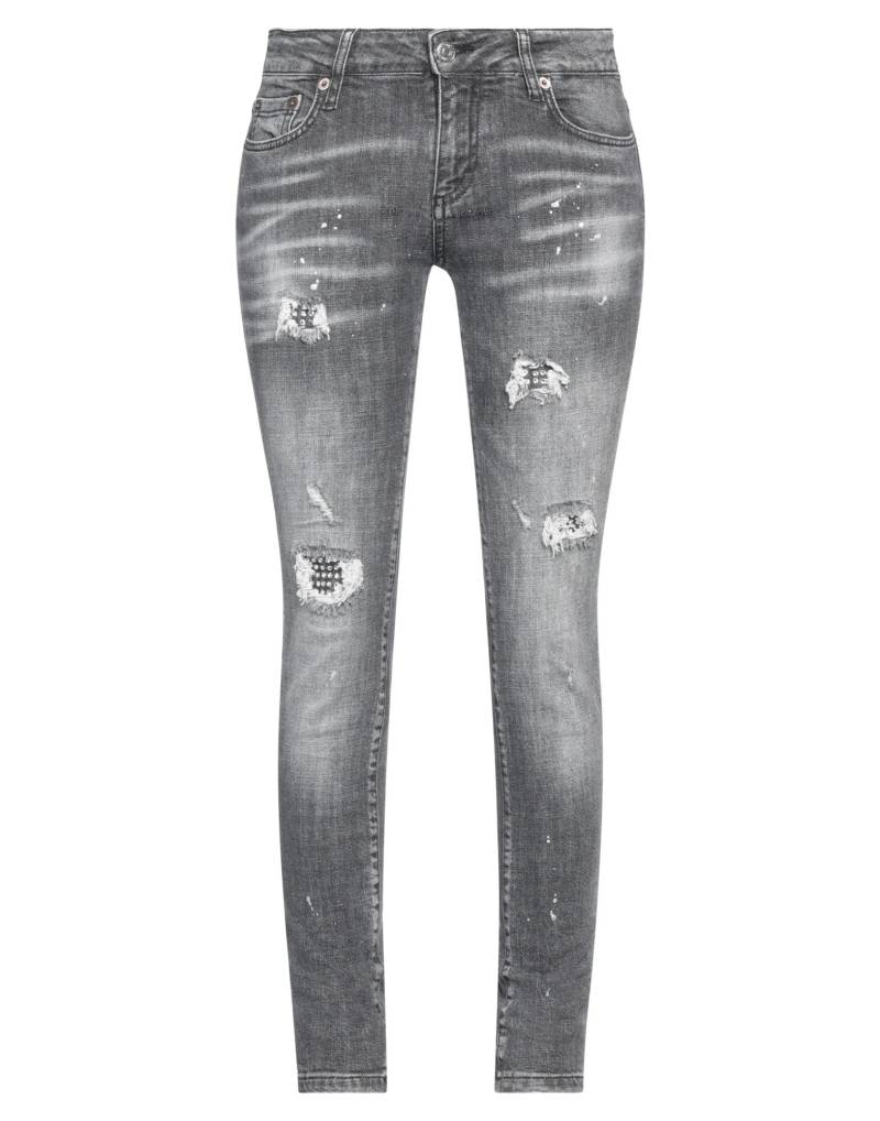 MARCORIC Jeanshose Damen Braungrau von MARCORIC