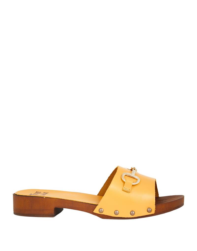 MARE E MARE Mules & Clogs Damen Senf von MARE E MARE