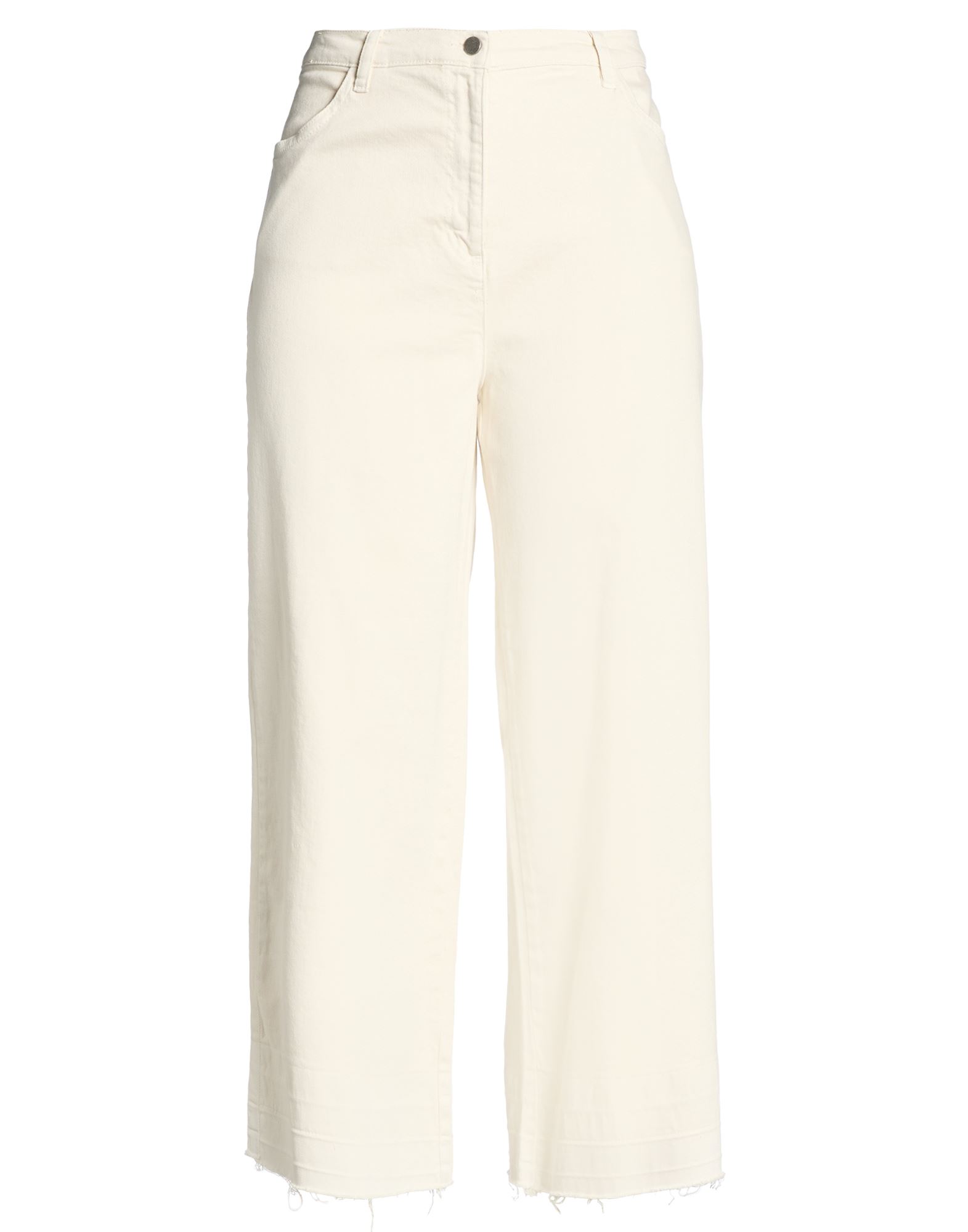 MARIA BELLENTANI Jeanshose Damen Off white von MARIA BELLENTANI