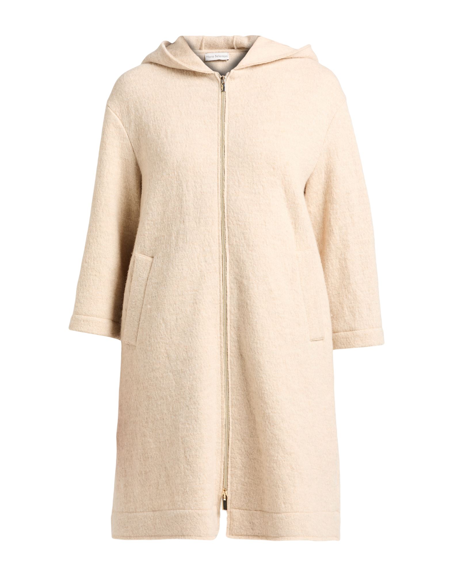 MARIA BELLENTANI Mantel Damen Beige von MARIA BELLENTANI