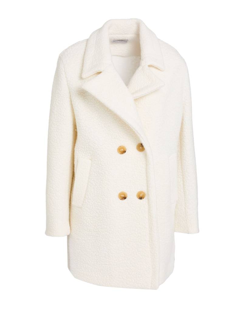 MARIA BELLENTANI Mantel Damen Weiß von MARIA BELLENTANI