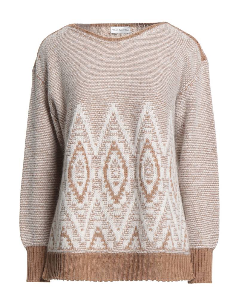 MARIA BELLENTANI Pullover Damen Kamel von MARIA BELLENTANI