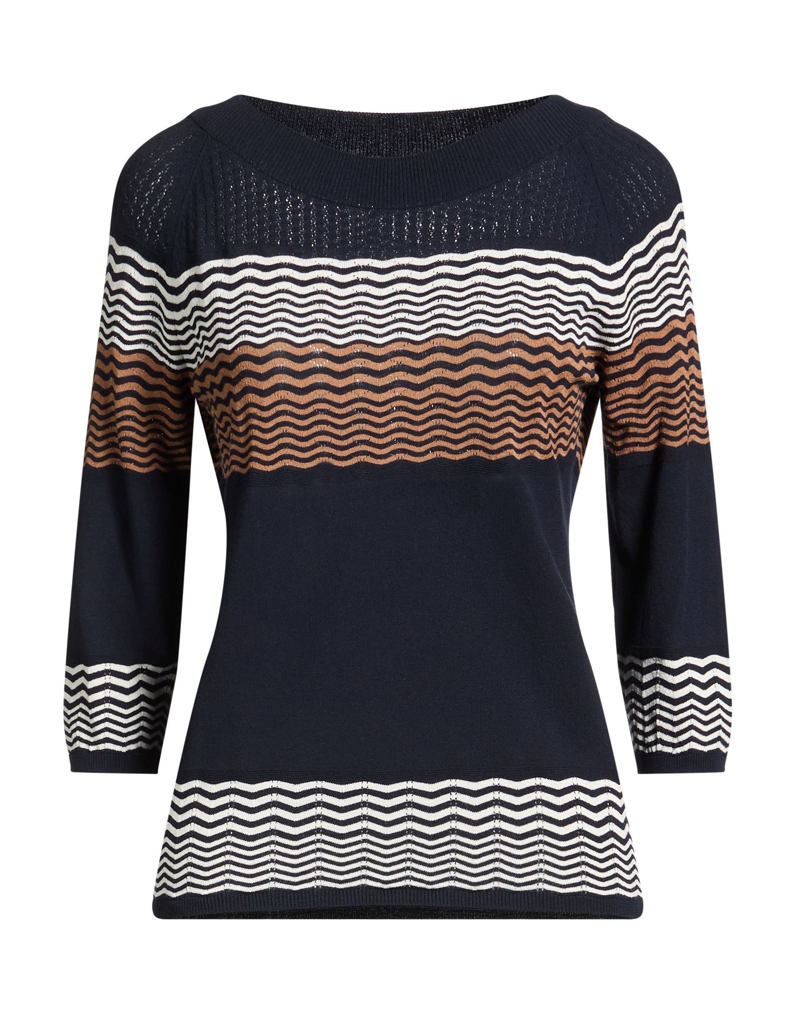 MARIA BELLENTANI Pullover Damen Marineblau von MARIA BELLENTANI