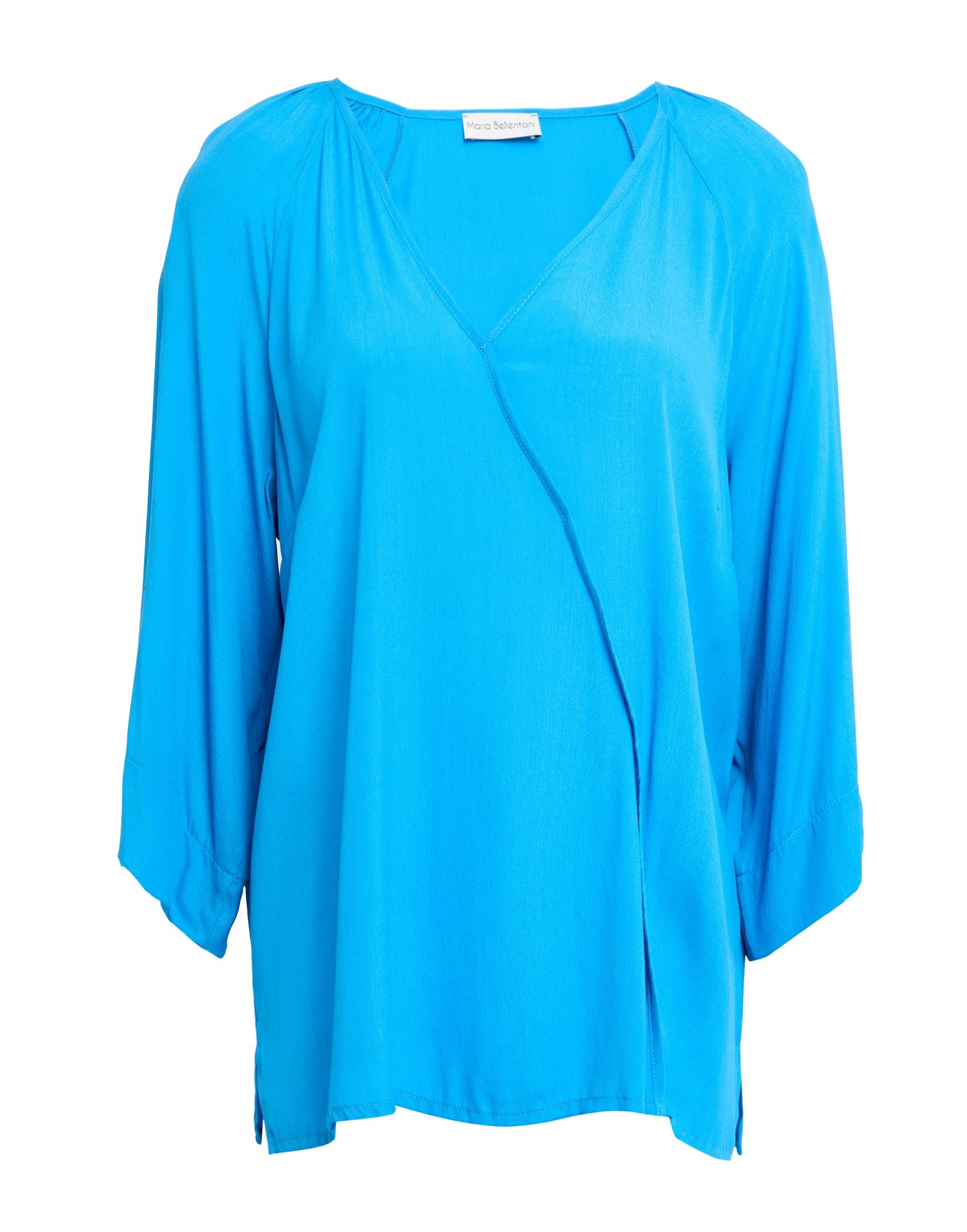 MARIA BELLENTANI Top Damen Azurblau von MARIA BELLENTANI