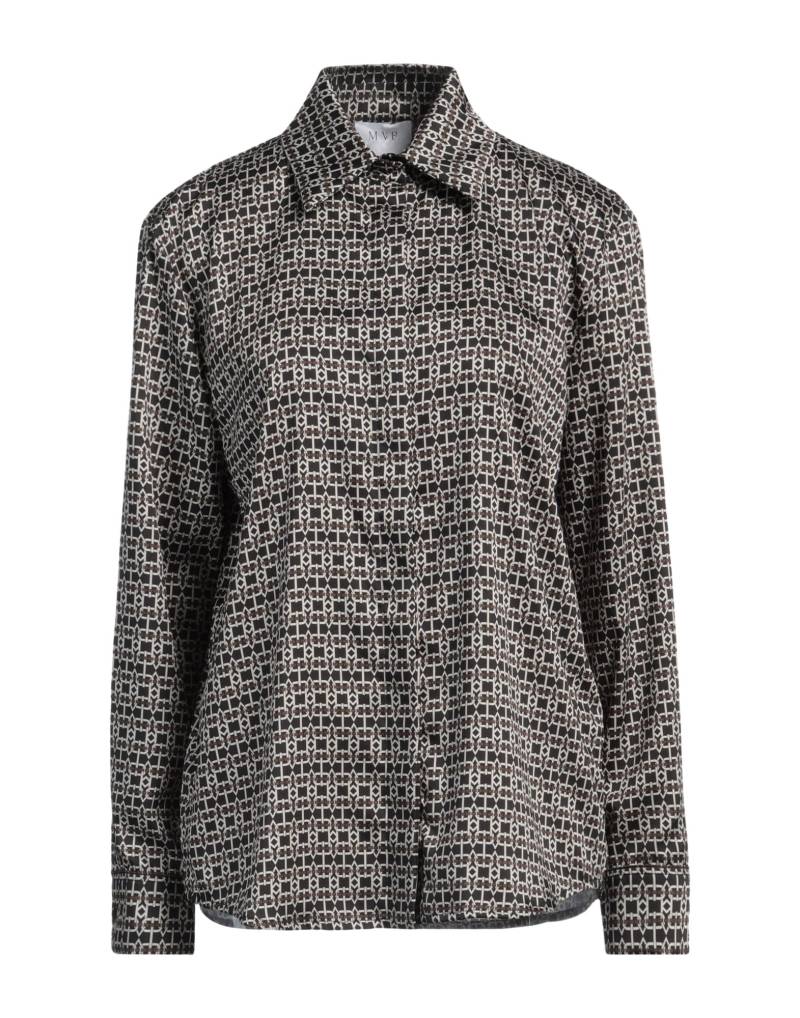 MVP WARDROBE Hemd Damen Dunkelbraun von MVP WARDROBE