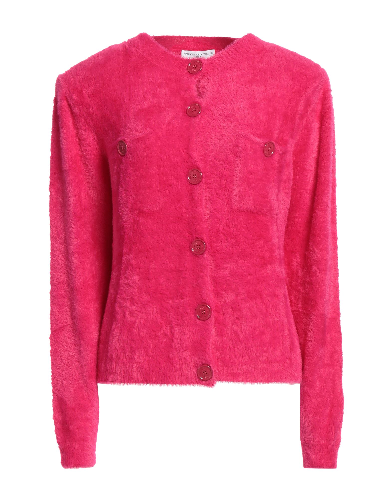 MARIA VITTORIA PAOLILLO MVP Strickjacke Damen Fuchsia von MARIA VITTORIA PAOLILLO MVP