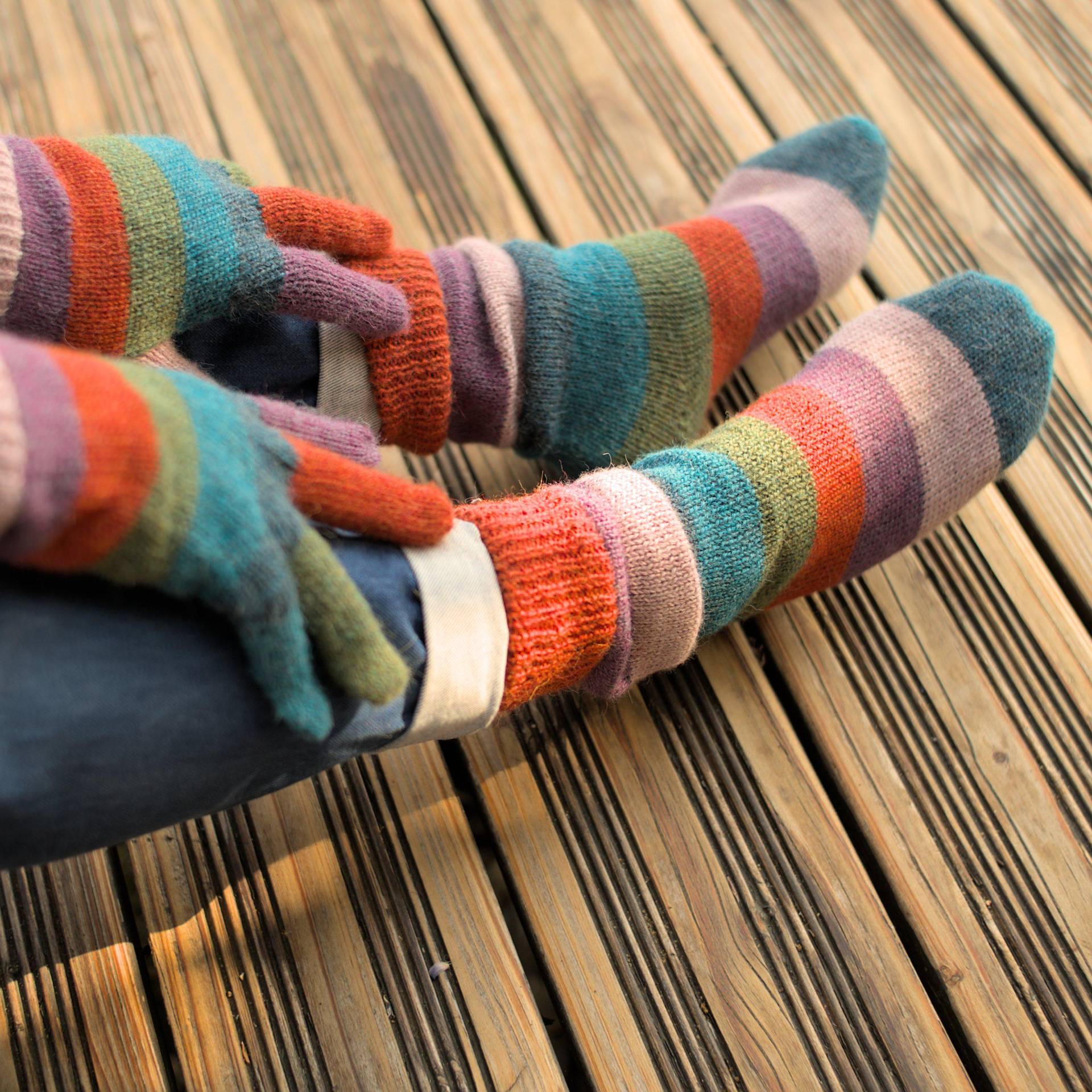 Unisex-Socken Aus 100 % Alpakawolle Gestrickt Unisex-Socken Aus 100 % Alpakawolle Gestrickt von MARIAZHINALPAGA