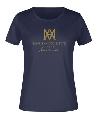 MARIE-ANTOINETTE Damen T-Shirt Queen of Fashion Paris Farbe & Größe wählbar, Farbe: Blau, Größe: L MARIE-ANTOINETTE Damen T-Shirt Queen of Fashion Paris Farbe & Größe wählbar, Farbe: Blau, Größe: L von MARIE-ANTOINETTE