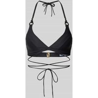 Marie Jo Bikini-Oberteil mit Schnürung Modell 'DAHU' in Black, Größe L von MARIE JO
