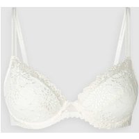 Marie Jo Push-Up-BH mit Spitzenbesatz Modell 'Jane' in Offwhite, Größe 75C von MARIE JO