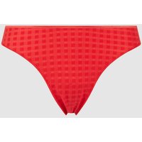 Marie Jo String mit Strukturmuster Modell 'Avero Thong' in Rot, Größe 40 von MARIE JO