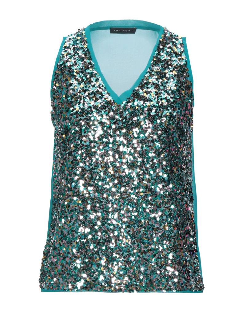 MARIELLA ROSATI Top Damen Smaragdgrün von MARIELLA ROSATI