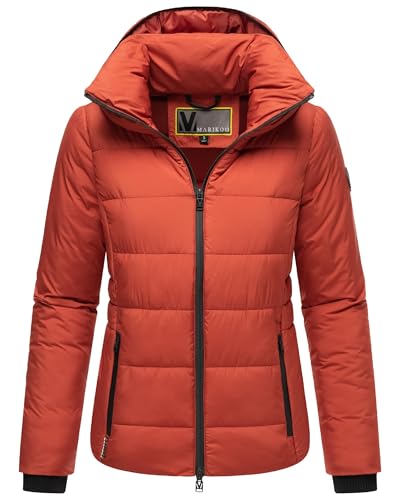 MARIKOO Basic Damen Steppjacke kurz mit Kapuze Radaa 16 Terracotta Gr. XS MARIKOO Basic Damen Steppjacke kurz mit Kapuze Radaa 16 Terracotta Gr. XS von MARIKOO
