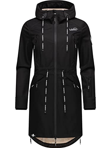 MARIKOO Damen Softshelljacke Racquellee Black Gr. XXL von MARIKOO