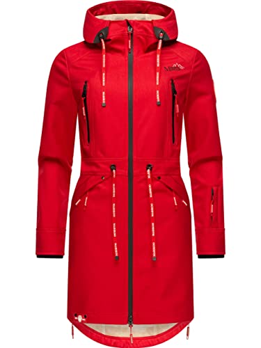 MARIKOO Damen Softshelljacke Racquellee Red Gr. S von MARIKOO