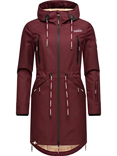 MARIKOO Damen Softshelljacke Racquellee Wine Gr. S von MARIKOO