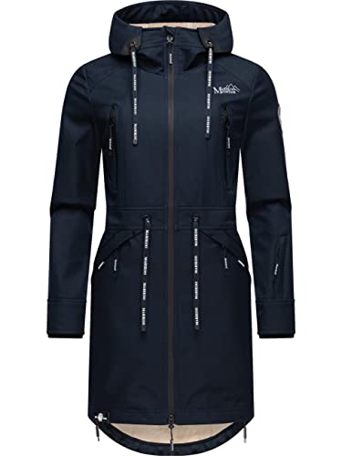 MARIKOO Damen Softshelljacke Racquellee Navy Gr. M von MARIKOO