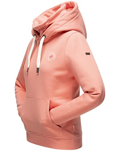 MARIKOO Damen Sweatshirt Kapuzenpullover Hoodie Chihiroo Apricot Gr. L von MARIKOO