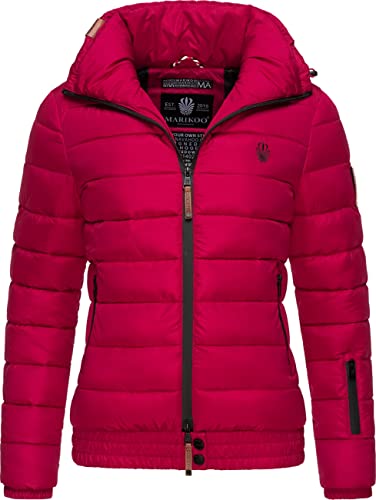 MARIKOO Damen Winter Steppjacke Poison Fuchsia Gr. L von MARIKOO