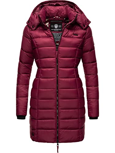 MARIKOO Damen Winter Steppmantel Abendsternchen Bordeaux Gr. XS von MARIKOO