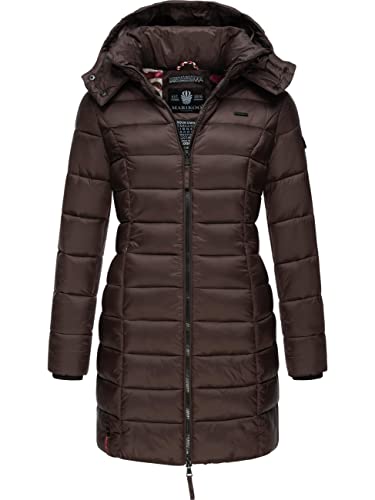 MARIKOO Damen Winter Steppmantel Abendsternchen Dark Choco Gr. L von MARIKOO