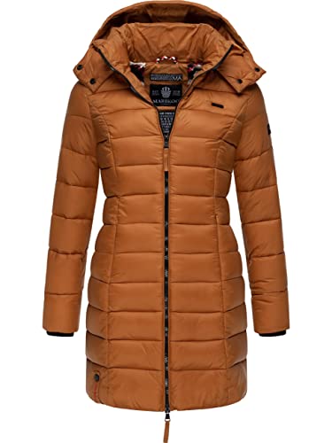 MARIKOO Damen Winter Steppmantel Abendsternchen Rusty Cinnamon Gr. M von MARIKOO