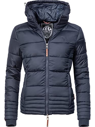 MARIKOO Damen Winterjacke Steppjacke Sole Navy Gr. XL von MARIKOO