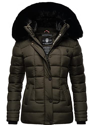 MARIKOO Damen Winterjacke Winterparka Qesraa Anthracite Gr. S MARIKOO Damen Winterjacke Winterparka Qesraa Anthracite Gr. S von MARIKOO