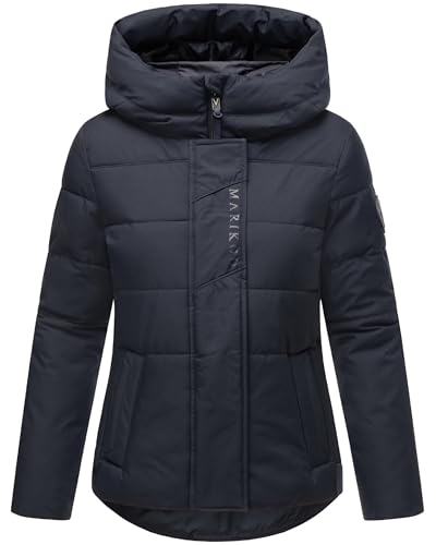 MARIKOO Damen Winterjacke warme Steppjacke aus recyceltem Polyester mit integrierten Rucksack-Trägern mit Elira 16 Navy Gr. L MARIKOO Damen Winterjacke warme Steppjacke aus recyceltem Polyester mit integrierten Rucksack-Trägern mit Elira 16 Navy Gr. L von MARIKOO
