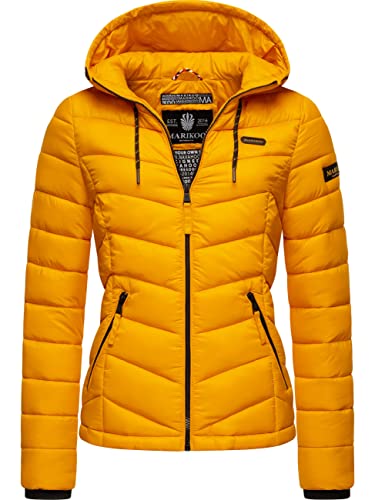 MARIKOO Damen leichte Übergangsjacke Steppjacke Kuala Yellow2 Gr. XS MARIKOO Damen leichte Übergangsjacke Steppjacke Kuala Yellow2 Gr. XS von MARIKOO