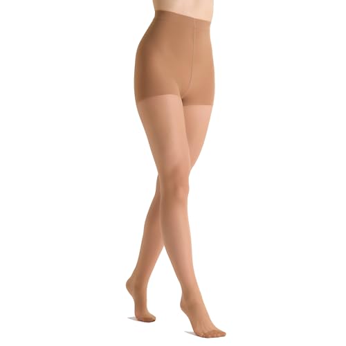 MARILYN Damen Strumpfhose 15 DEN Aktive Kühlende mit Nacktbeineffekt Transparente Fein-Strumpfhose Feine Naht Beige 38 M MARILYN Damen Strumpfhose 15 DEN Aktive Kühlende mit Nacktbeineffekt Transparente Fein-Strumpfhose Feine Naht Beige 38 M von MARILYN