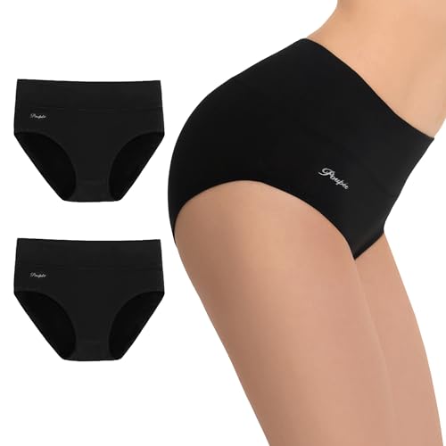 Marilyn Damen Slip Unterhosen bequem atmungsaktive und dehnbar aus Baumwolle, Schwarz L 2er Pack Marilyn Damen Slip Unterhosen bequem atmungsaktive und dehnbar aus Baumwolle, Schwarz L 2er Pack von MARILYN
