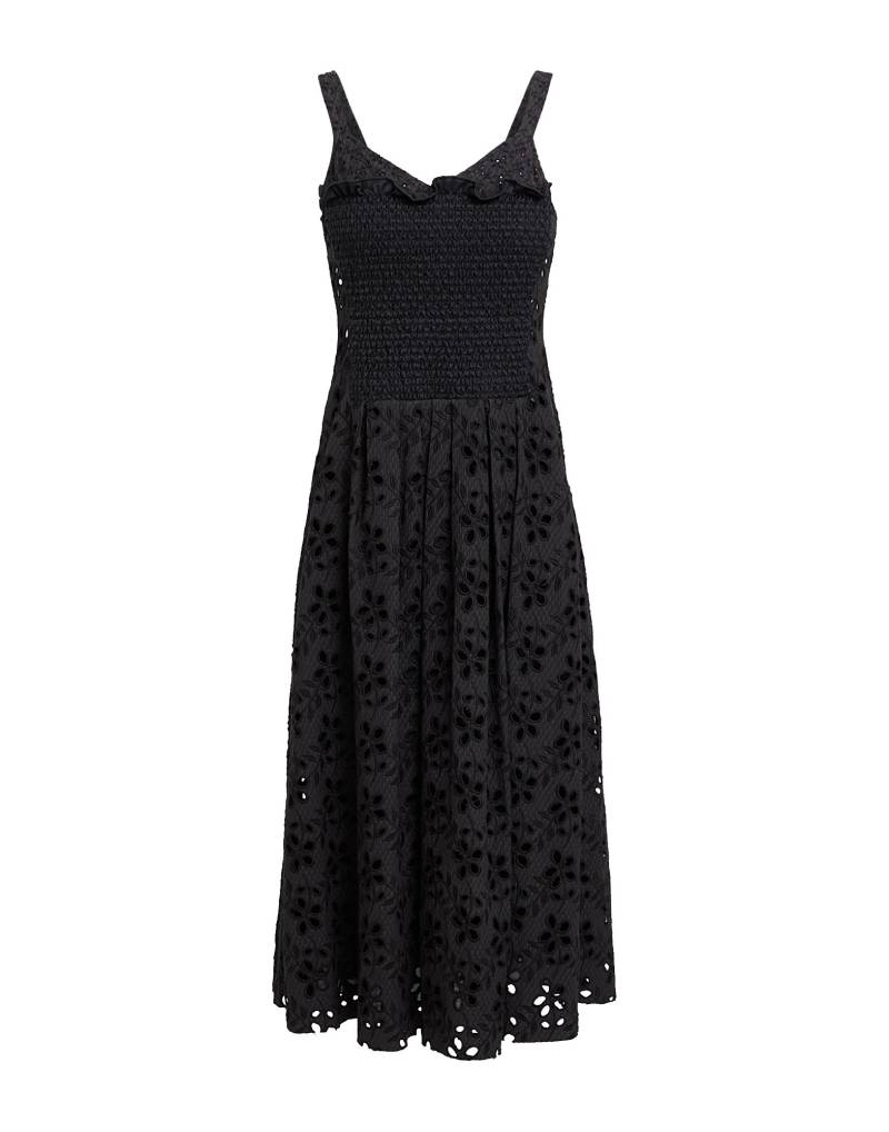 MARINA MOSCONE Midi-kleid Damen Schwarz von MARINA MOSCONE