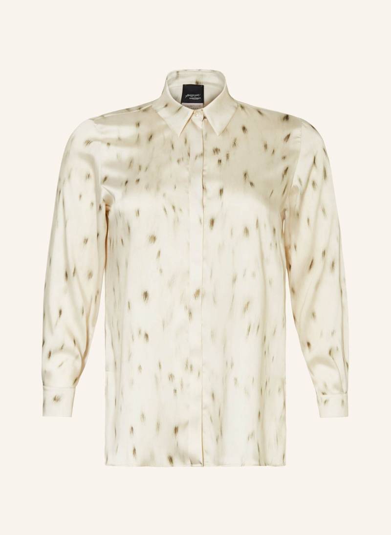 Persona Marina Rinaldi Hemdbluse Formica Aus Satin weiss von PERSONA MARINA RINALDI