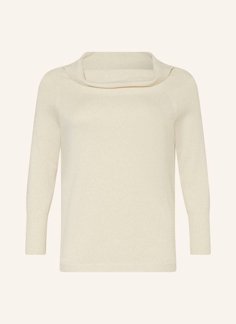 Marina Rinaldi Persona Off-Shoulder-Pullover Bird Mit Glitzergarn weiss Marina Rinaldi Persona Off-Shoulder-Pullover Bird Mit Glitzergarn weiss von MARINA RINALDI PERSONA