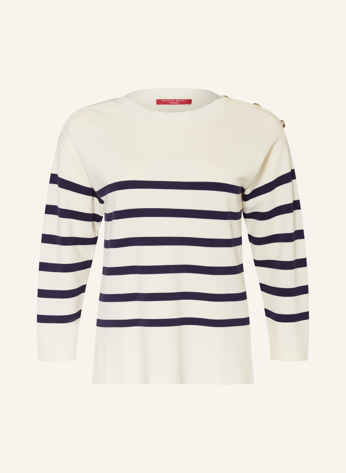 Marina Rinaldi Sport Pullover Borbone beige Marina Rinaldi Sport Pullover Borbone beige von MARINA RINALDI SPORT