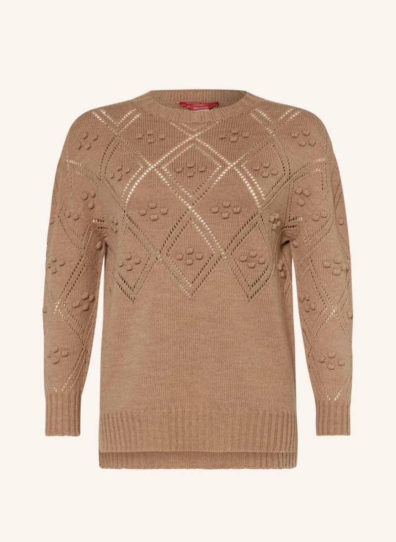 Marina Rinaldi Pullover Gallura braun von MARINA RINALDI