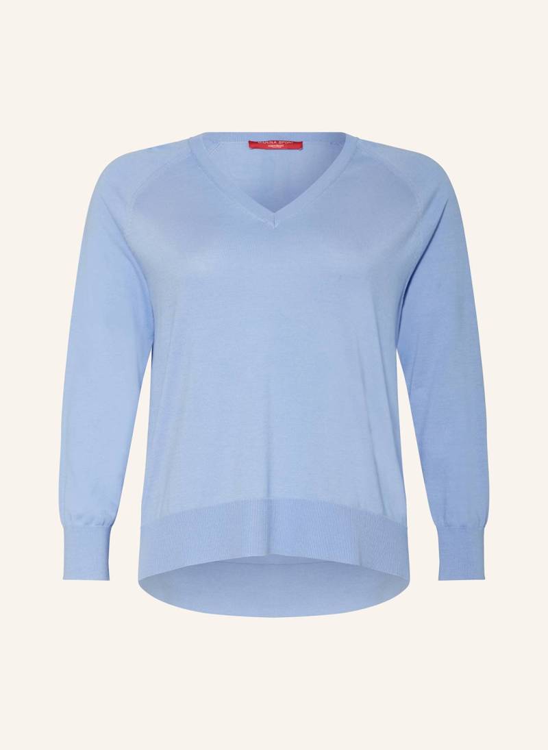 Marina Rinaldi Sport Pullover Rita blau von MARINA RINALDI SPORT