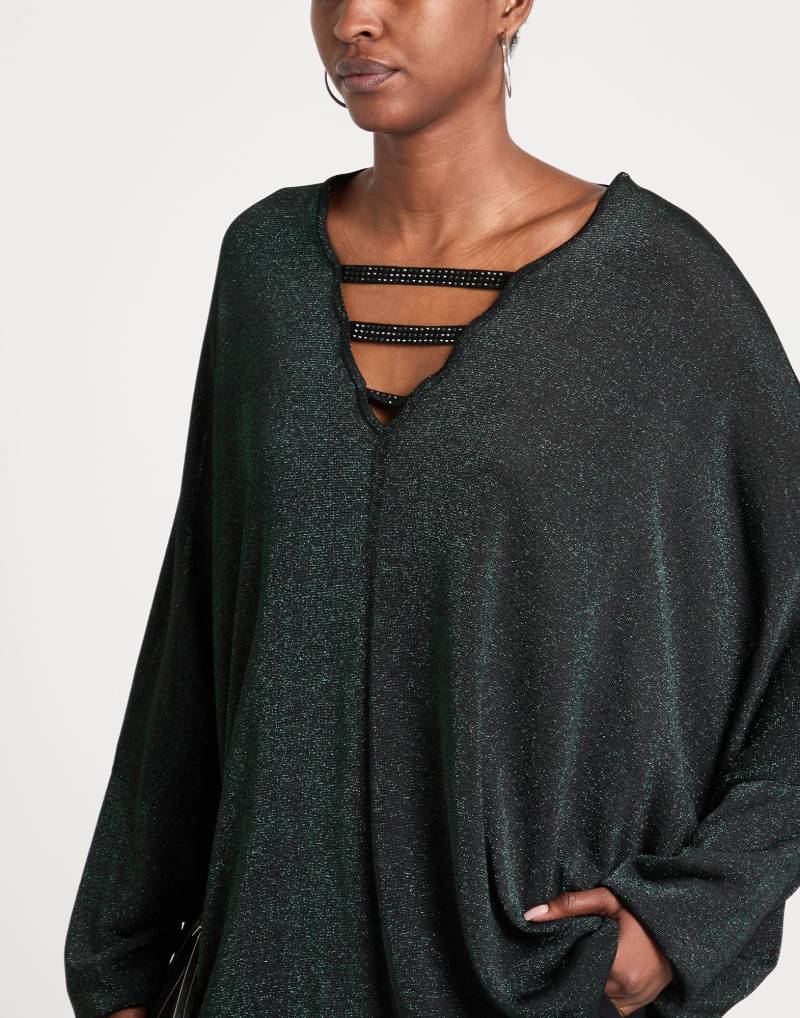 MARINA RINALDI Pullover Damen Dunkelgrün MARINA RINALDI Pullover Damen Dunkelgrün von MARINA RINALDI