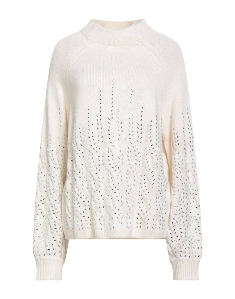 MARINA RINALDI Rollkragenpullover Damen Cremeweiß von MARINA RINALDI