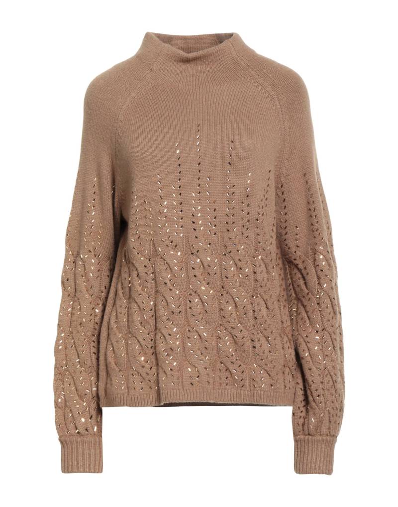 MARINA RINALDI Rollkragenpullover Damen Kamel von MARINA RINALDI