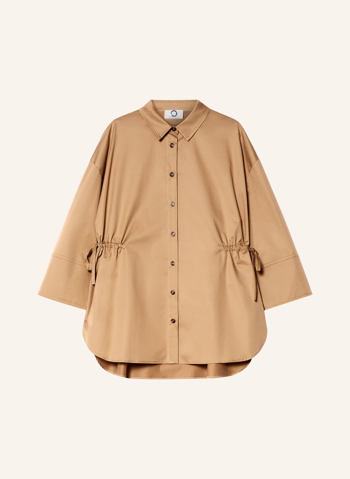 Marina Rinaldi Hemdbluse Memore Mit 3/4-Arm beige von MARINA RINALDI