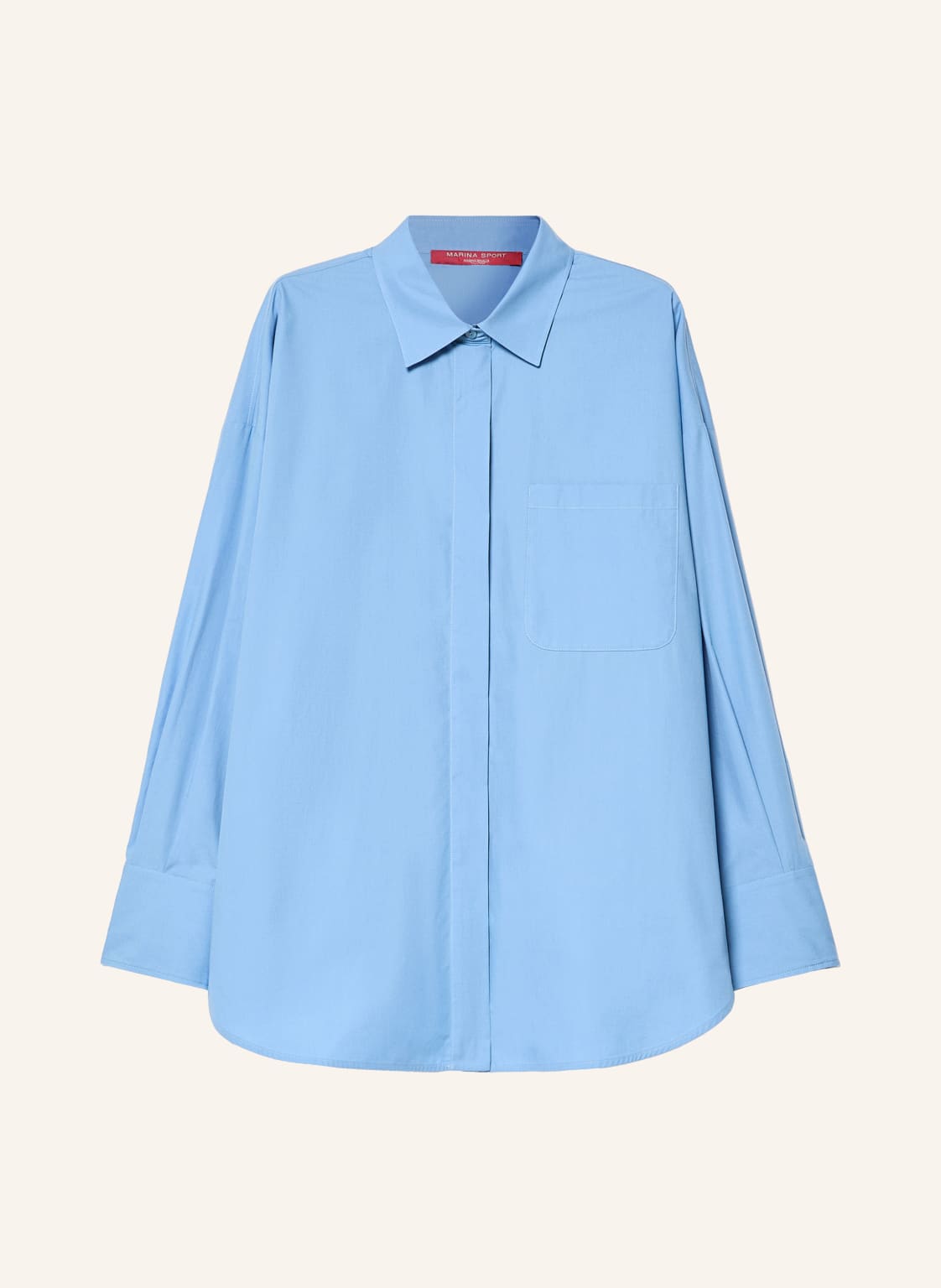 Marina Rinaldi Hemdbluse Padre blau von MARINA RINALDI